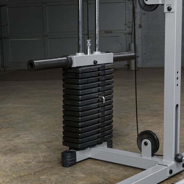 Body-Solid Powerline PSM1442XS Smith Gym weight stack
