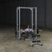 Body-Solid Powerline Power Rack PPR200X Hip Thrust with Barbell