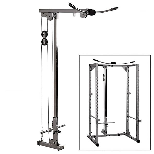 Body-Solid Powerline Power Rack PPR200X with Lat Pull Attachment