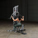 Body-Solid Powerline Single Stack Home Gym BSG10X seated lat down
