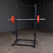 Body-Solid Pro Clubline Commercial Half Rack SPR500 with Barbell and Weights