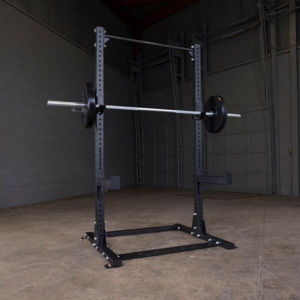 Body-Solid Pro Clubline Commercial Half Rack SPR500 with Black Bumpers