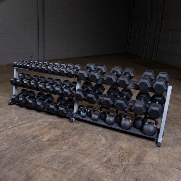 Body-Solid Pro Dumbbell Rack Dual Station Sets