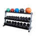 Body-Solid Pro Dumbbell Rack with 3rd Level for Weights