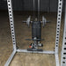 Body-Solid Pro Power Rack Gym Package GPR378P4 Front View of Lower Pulley