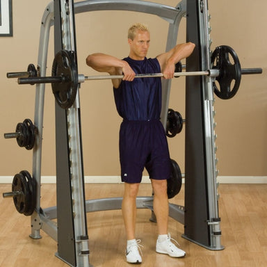 Smith Machine Cage System - Counterbalanced Exercise Rack for Weightlifting  and Bodybuilding
