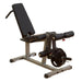 Body-Solid Seated Leg Extension & Supine Curl GLCE365 Plates Loaded