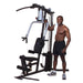 Body-Solid Selectorized Single Stack Home Gym G3S Size Reference