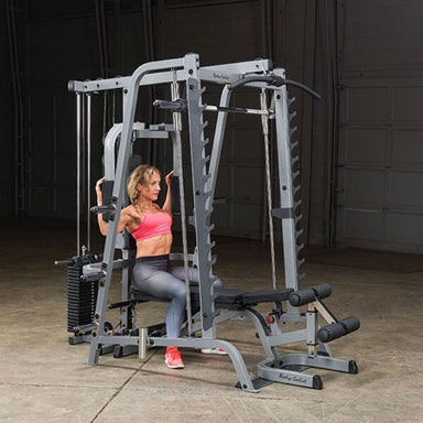 Body-Solid Series 7 Smith Machine Gym Package GS348QP4 Chest Fly