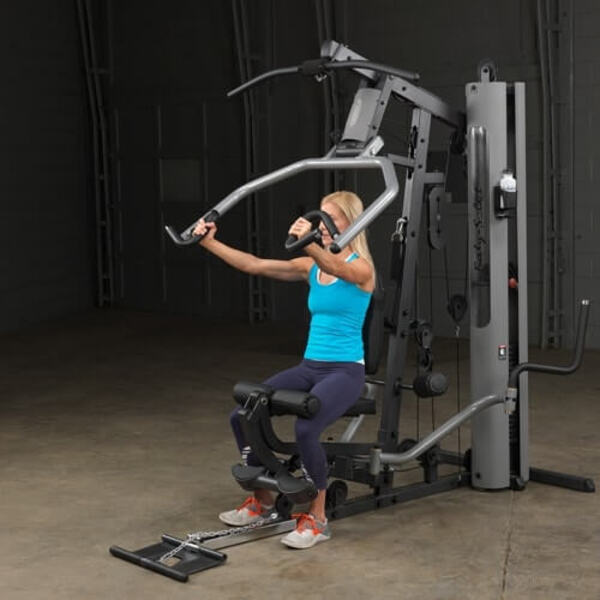 Body-Solid Single Stack Gym G5S Arms Extended