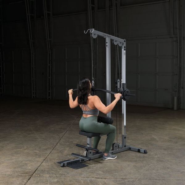 Body-Solid Pro Lat Pulldown Low Row Machine GLM83 Wide Grip Lat Down
