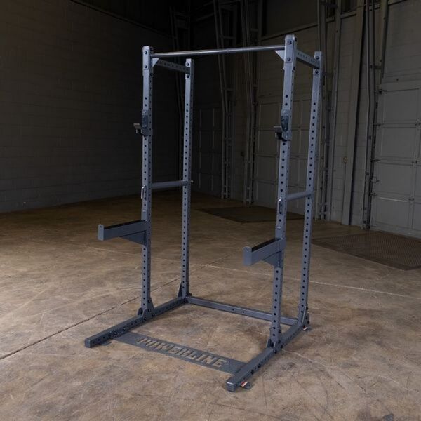 Body-Solid Powerline Half Rack PPR500 with the Body-Solid Powerline Half Rack Extension PPR500EXT