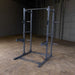 Body-Solid Powerline Half Rack PPR500 with weight plate horns