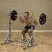 Body-Solid Powerline Squat Rack PSS60X squat lower 