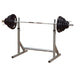 Body-Solid Powerline Squat Rack PSS60X with barbell