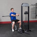 Body-Solid Pro-Select Functional Pressing Station GMFP-STK Chest Fly maximum distance