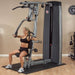 Body-Solid (DPLS-SF) Pro Dual Vertical Press & Lat with Fitness Client