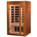 Dynamic "Barcelona" 1-2-person Low  EMF Far Infrared Sauna, DYN-6106-01 Control Panel in Front