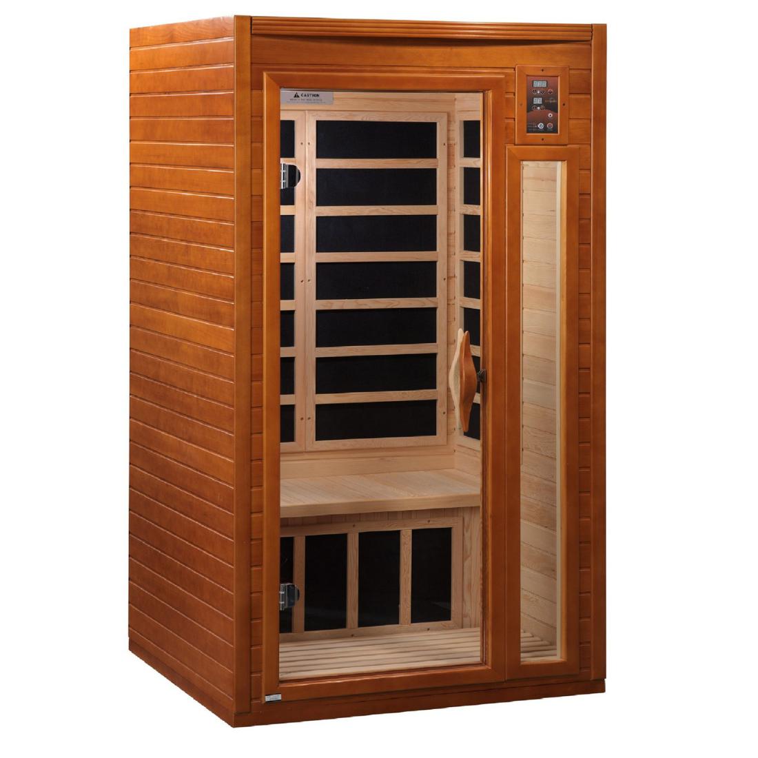 Dynamic "Barcelona" 1-2-person Ultra Low EMF Far Infrared Sauna, DYN-6106-01