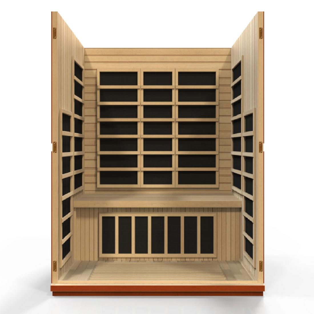 Dynamic-Bellagio-Edition-3-Person-Low-EMF-Far-Infrared-Sauna-DYN-6306-01 construction view