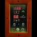 Dynamic-Bellagio-Edition-3-Person-Low-EMF-Far-Infrared-Sauna-DYN-6306-01 dashboard panel