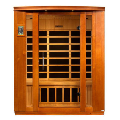 Dynamic-Bellagio-Edition-3-Person-Low-EMF-Far-Infrared-Sauna-DYN-6306-01 front view