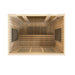 Dynamic "Bergamo Edition" 4-Person Low EMF Far Infrared Sauna, DYN-6440-01 area layout