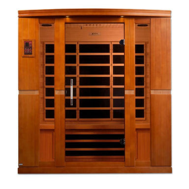 Dynamic "Bergamo Edition" 4-Person Low EMF Far Infrared Sauna, DYN-6440-01 front view