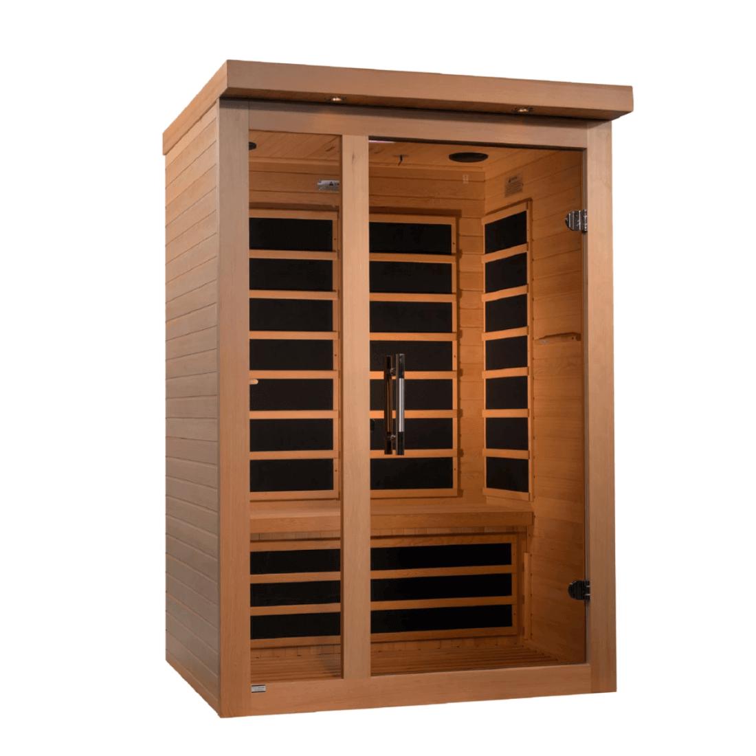 Dynamic Llumeneres 2- Person Infrared Sauna Ultra Low EMF FAR DYN-6215-02-2