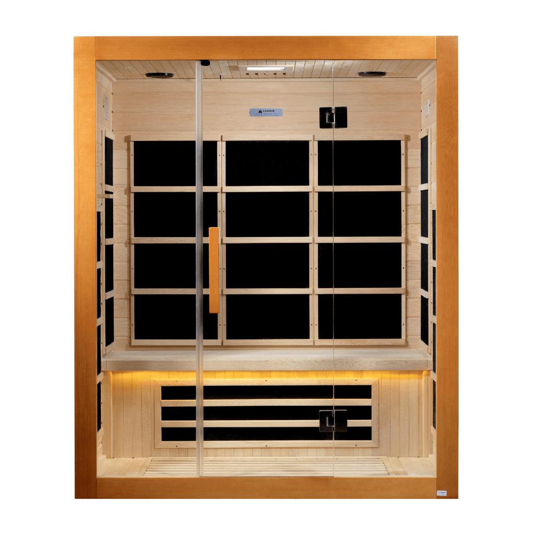 Dynamic "Mersaille" 3-person Ultra Low EMF Far Infrared Sauna, DYN-6308-01 Front Panels and Door