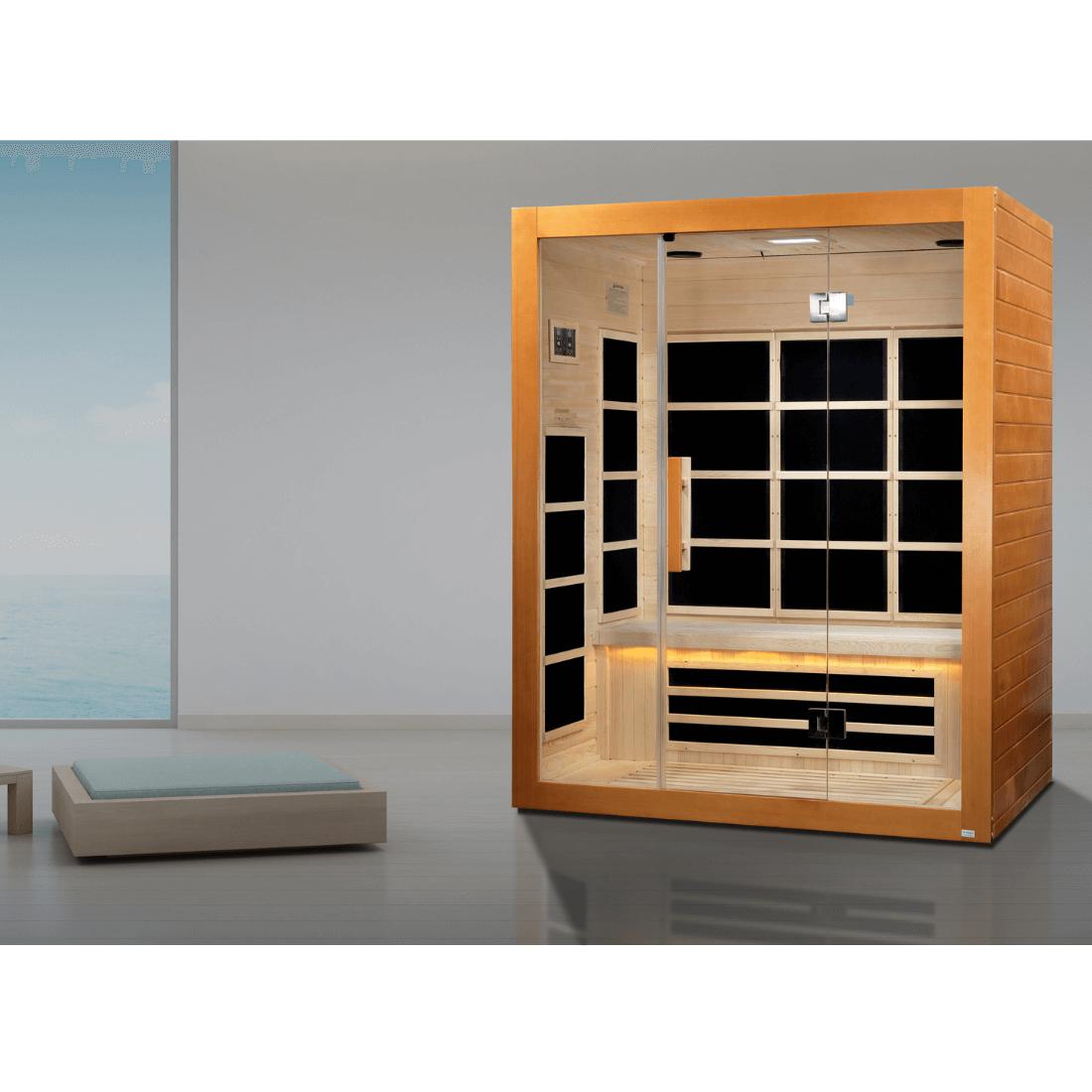 Dynamic "Mersaille" 3-person Ultra Low EMF Far Infrared Sauna, DYN-6308-01 in the Metaverse