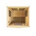 Dynamic "San Marino Elite" 2-Person Ultra-Low EMF Far Infrared Sauna, DYN-6206-02 top down view