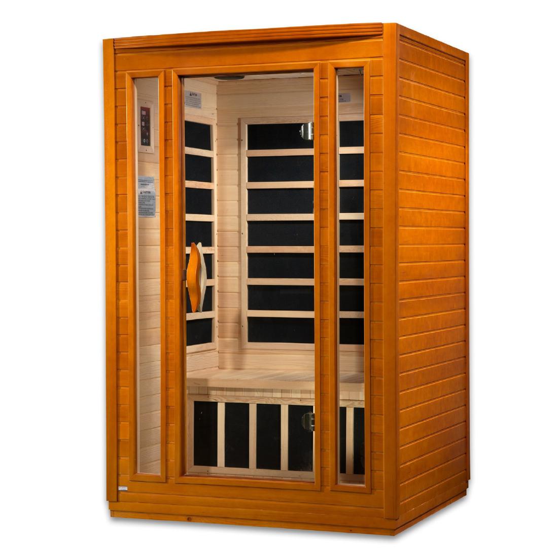 Dynamic "San Marino Elite" 2-Person Ultra-Low EMF Far Infrared Sauna, DYN-6206-02