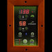 Dynamic "San Marino Elite" 2-Person Ultra-Low EMF Far Infrared Sauna, DYN-6206-02 control panel