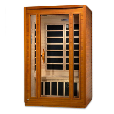 Dynamic "San Marino Elite" 2-Person Ultra Low EMF Far Infrared Sauna, DYN-6206-02 door handle