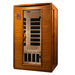 Dynamic "Versailles Edition" 2-Person Low EMF Far Infrared Sauna, DYN-6202-03 angle view