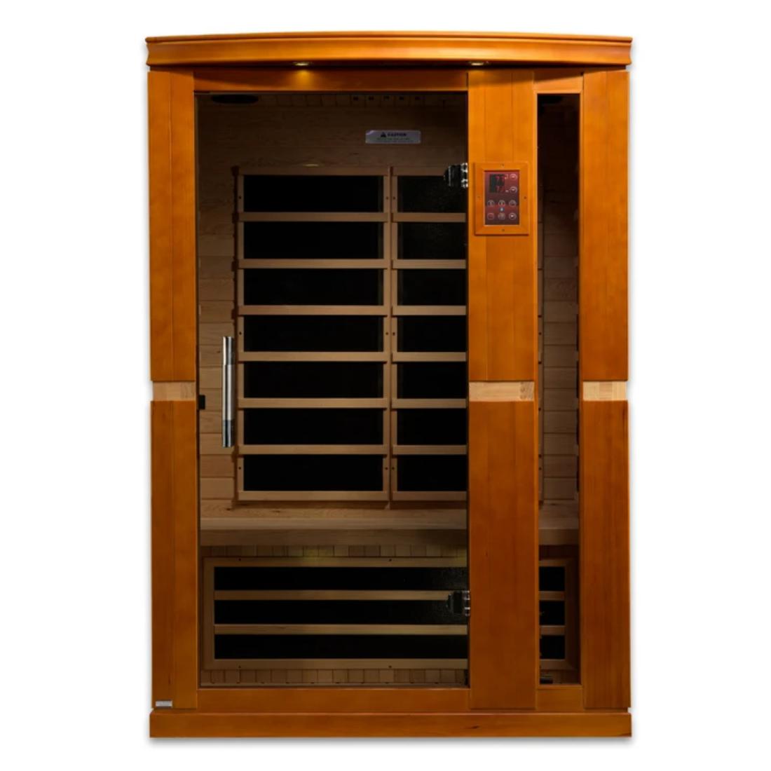 Dynamic "Vittoria Edition" 2-Person Low EMF Far Infrared Sauna, DYN-6220-01 Front Panels