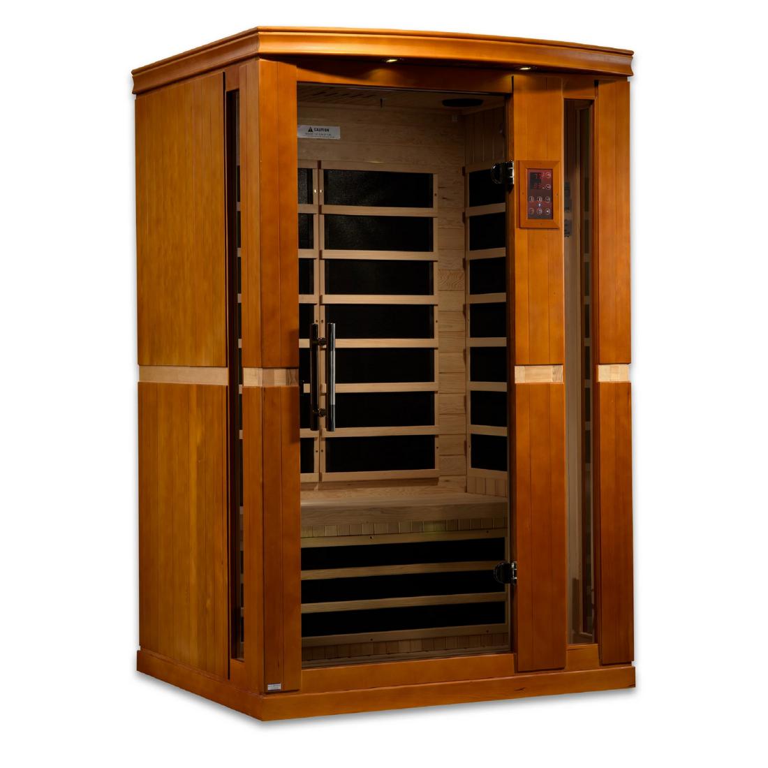 Dynamic "Vittoria Edition" 2-Person Low EMF Far Infrared Sauna, DYN-6220-01