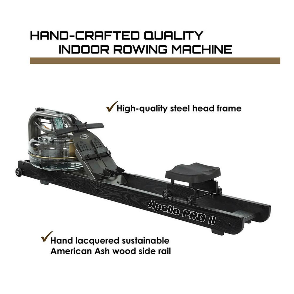 First Degree Fitness Apollo Pro V Reserve Water Rower Quality Construction