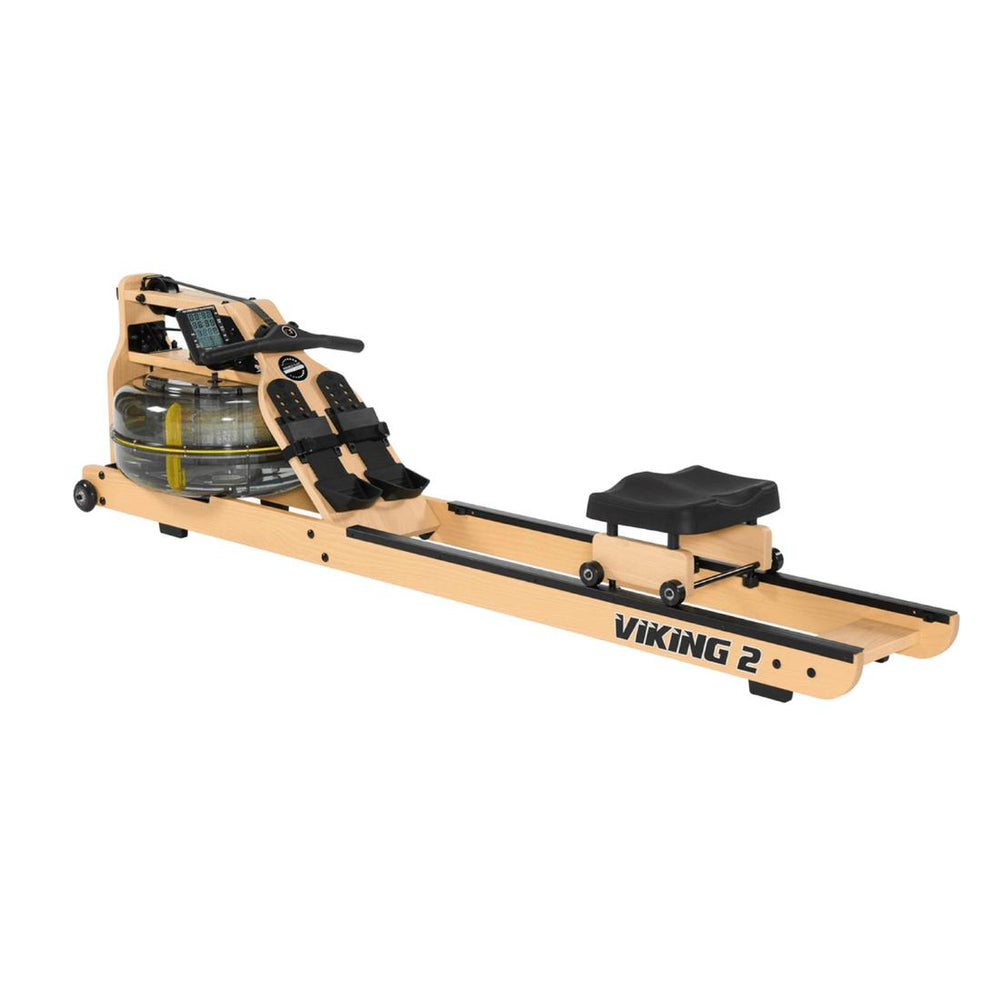 First Degree Fitness Viking 2 AR Plus Select Indoor Water Rower - Bleach Blonde Rails-2