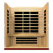 Golden Designs Dynamic "Grande Madrid Edition" 4- Person Low EMF Far Infrared Sauna, DYN-6410-01 Interior Spacie