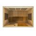 Golden Designs Dynamic "Grande Madrid Edition" 4- Person Low EMF Far Infrared Sauna, DYN-6410-01 Interior Spacing and Layout