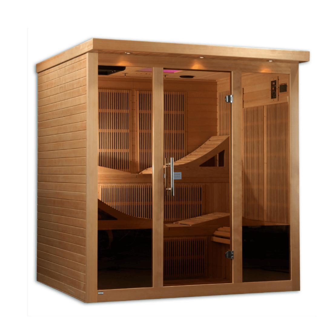 Monaco Elite 6 Person Near Zero EMF FAR Infrared Sauna