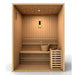 Golden Designs "Sundsvall Edition" 2-Person Traditional Steam Sauna - Canadian Red Cedar, GDI-7289-01 full interior.
