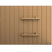 Golden Designs "Sundsvall Edition" 2-Person Traditional Steam Sauna - Canadian Red Cedar, GDI-7289-01 vertical shelf placement.
