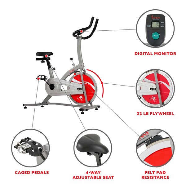 Chain driven best sale spin bike