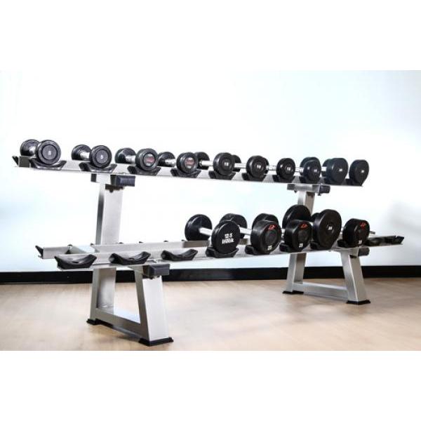 Muscle D (MD-DDR) Double Dumbbell Rack — Competitors Outlet