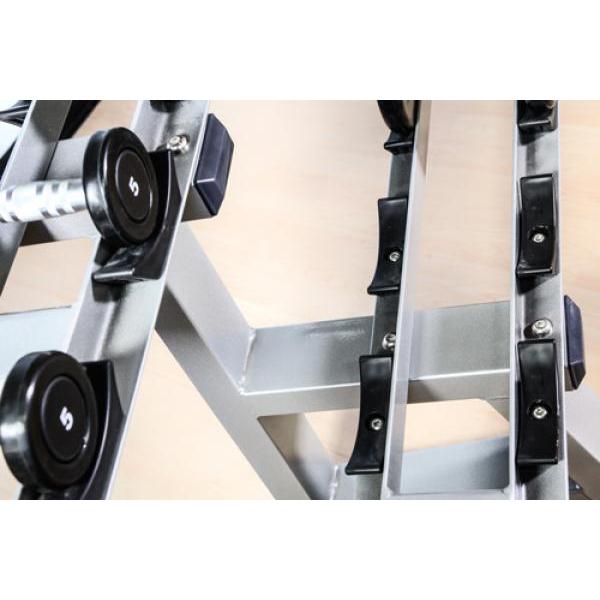 Muscle D Double Dumbbell Rack MD-DDR close up
