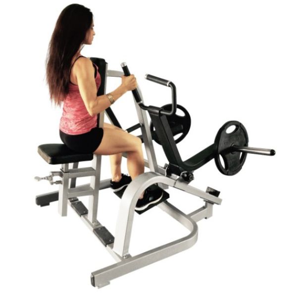 Muscle D Iso Lateral Row MDP - 1004 female trainer