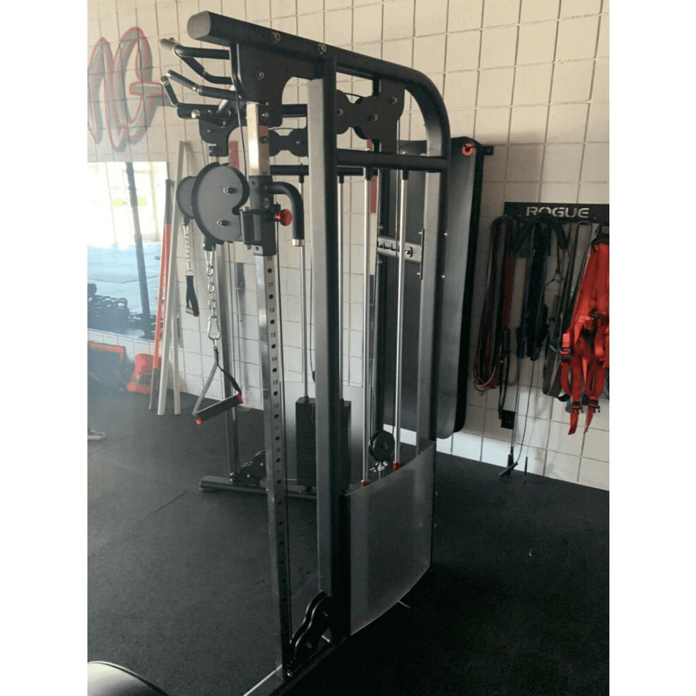 Muscle D 88" Dual Adjustable MT-DAP88 Functional Trainer side angle